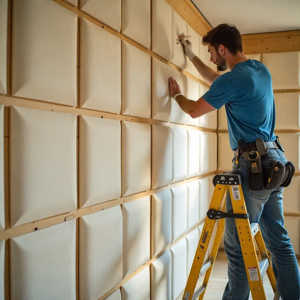 Acoustic panel material details